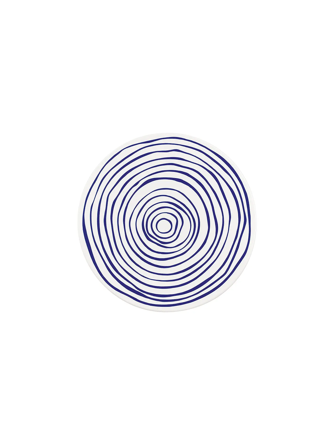 ZASSENHAUS | Untersetzer NORDIC 20cm Circles / Blue-White | blau